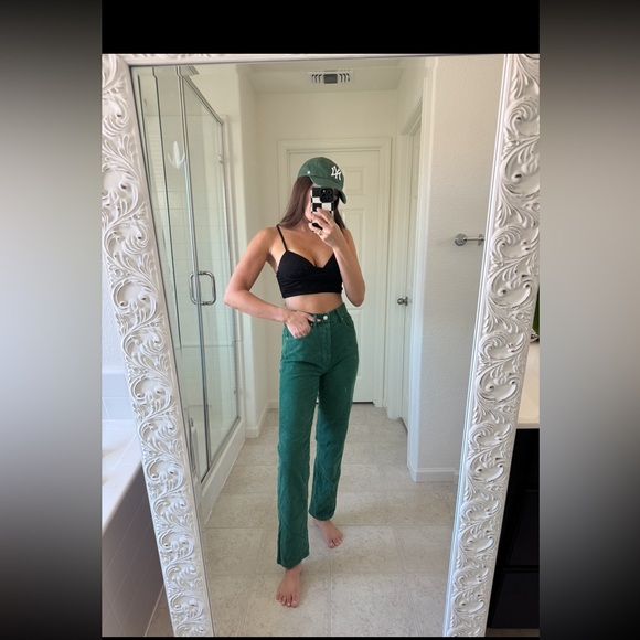 PacSun Pants - Green corduroy Pacsun pants